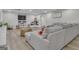 A well decorated entertainment area with a sofa and entertainment center at 105 Suffolk Pl, Fayetteville, GA 30215