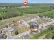 Aerial view showcasing the neighborhood and home's location at 9929 Musket Ridge Cir, Jonesboro, GA 30238