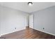 Neutral bedroom with hardwood flooring, perfect for relaxing or creating a home office at 389 Rosser Rd, Mcdonough, GA 30252