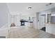 Bright kitchen with white cabinets, and an efficient layout at 389 Rosser Rd, Mcdonough, GA 30252