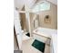 Luxurious bathroom featuring a soaking tub, walk-in shower, and plenty of natural light at 110 Cedar Creek Ct, Fayetteville, GA 30215