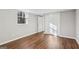 Spare bedroom featuring hardwood flooring at 1120 Starline Dr, Smyrna, GA 30080