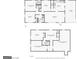 Detailed floor plan showcasing the layout of the home, including bedrooms, bathrooms, and living spaces at 1120 Starline Dr, Smyrna, GA 30080