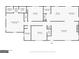 Detailed floor plan showing the layout of rooms, dimensions, and closet placements at 20 King Pl, Stockbridge, GA 30281