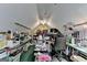 Finished attic with lots of space, suitable for a workshop or office at 4735 Rabbit Farm Rd, Loganville, GA 30052