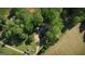 Overhead view of the property, nestled among lush greenery and showcasing the vast land at 201 Little New York Rd, Carrollton, GA 30116