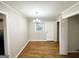 Classic dining room featuring original hardwood floors and neutral paint at 2818 Lynda Pl, Decatur, GA 30032