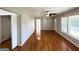 Spacious living room with hardwood floors, neutral walls, and ample natural light at 2818 Lynda Pl, Decatur, GA 30032