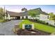 Exterior view of Planterra Club with manicured landscaping and attractive entrance at 110 Cadmium Ct, Peachtree City, GA 30269