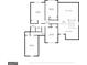 Second floor plan featuring bedroom and bathroom dimensions at 110 Cadmium Ct, Peachtree City, GA 30269