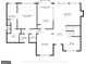 Main floor plan featuring kitchen, living room, and Primary bedroom dimensions at 110 Cadmium Ct, Peachtree City, GA 30269
