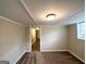 Finished basement featuring neutral walls, recessed lighting, and carpet flooring at 668 Fielding Sw Ln, Atlanta, GA 30311