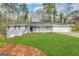 Charming one-story home featuring a well-manicured lawn and classic brick exterior, perfect for comfortable suburban living at 668 Fielding Sw Ln, Atlanta, GA 30311