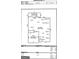 This floor plan shows the layout of the home's first floor, including living room, kitchen, and bedrooms at 25 Pacific Ave, Sharpsburg, GA 30277
