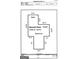 This floor plan shows the layout of the home's second floor, including a bedroom and a bathroom at 25 Pacific Ave, Sharpsburg, GA 30277