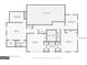 Detailed second floor plan of home at 400 Peachtree Pkwy, Peachtree City, GA 30269