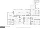 Detailed first floor plan of home at 400 Peachtree Pkwy, Peachtree City, GA 30269