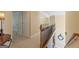 A carpeted upstairs hallway features wooden railings at 891 Berryman Pl, Lawrenceville, GA 30045