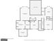 Detailed floor plan showcasing the layout of the primary bedroom, bathroom, and closets on the second floor at 608 Bellenden Dr, Peachtree City, GA 30269