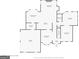 Detailed floor plan showing layout of main level at 608 Bellenden Dr, Peachtree City, GA 30269