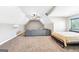 Spacious bedroom with carpet flooring, a bed, and multiple closets at 357 Old Driver Rd, Whitesburg, GA 30185