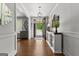 Elegant foyer with wood floors, stylish decor, and an open view of the home at 266 Blue Point Pkwy, Fayetteville, GA 30215