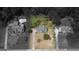 An aerial view captures the home's location within a neighborhood, showcasing the property's boundaries and landscaping at 250 Clearview Cir, Mcdonough, GA 30253