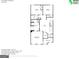 An overhead view of the second floor showcasing bedrooms, bathrooms, loft space, walk-in closet, laundry, and closet layout at 3733 Upland Dr, Mcdonough, GA 30253