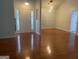 Spacious living room with hardwood floors, recessed lighting, and a grand entrance at 127 Jenny Rd, Grantville, GA 30220