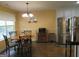 Sunny eat-in kitchen offering a cozy breakfast nook and stainless-steel appliances at 25 Lake Charles Ct, Covington, GA 30016