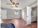 Large main bedroom featuring modern floors, natural light, and a full ensuite bathroom at 72 S Bethany Rd, Mcdonough, GA 30252
