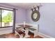 Cozy dining area with built-in seating and stylish decor at 26 Cannongate Rd, Sharpsburg, GA 30277
