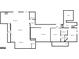 Floor plan of a basement layout with Gathering room, bathroom, bonus room and storage at 1620 Saddle Ridge Way, Sandy Springs, GA 30350