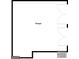 Garage floor plan illustrating the layout and potential vehicle storage solutions at 1620 Saddle Ridge Way, Sandy Springs, GA 30350