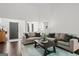 Bright living area with vaulted ceilings, ample seating, and stylish decor at 2698 Pleasant Grove Church Rd, Villa Rica, GA 30180