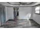 Living room with neutral paint colors and hardwood floors at 2016 Conrad Se Ave, Atlanta, GA 30315