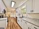 Updated kitchen with stainless steel appliances, granite counters and an open concept design at 15 Laurie Ln, Covington, GA 30016