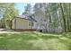 Back view of home and backyard at 110 Greenridge Ct, Fayetteville, GA 30215