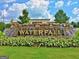 Entrance waterfall at 110 Greenridge Ct, Fayetteville, GA 30215