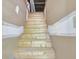 Unfinished wooden staircase undergoing construction with exposed framing at 110 Greenridge Ct, Fayetteville, GA 30215