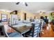 Open floor plan connecting the dining room to the living room and kitchen at 812 Bartow Ct, Riverdale, GA 30274