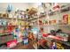 Walk-in pantry with tons of shelving for all your storage needs at 130 Sycamore Row, South Fulton, GA 30331