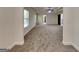 Spacious main bedroom with carpet, ceiling fan and trey ceilings at 143 Tara Blvd, Loganville, GA 30052