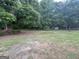 Spacious backyard surrounded by mature trees, offering a peaceful and private outdoor retreat at 716 Wilkes Dr, Loganville, GA 30052