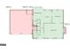First-floor layout of home with kitchen, living room, dining room, garage, and undefined spaces at 716 Wilkes Dr, Loganville, GA 30052