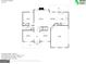 First floor: kitchen, living room, dining room, garage, bathroom, and porch at 147 Tara Blvd, Loganville, GA 30052