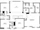 Detailed second-floor plan highlighting bedrooms, bathrooms, loft, laundry room, and walk-in closets at 147 Tara Blvd, Loganville, GA 30052