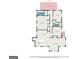 Detailed floor plan showcasing the layout of the home including dimensions and room names at 1858 Ridgeland Dr, Decatur, GA 30032
