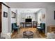 Inviting living room showcases hardwood floors, charming decor, and a cozy atmosphere at 1858 Ridgeland Dr, Decatur, GA 30032