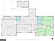 Detailed floor plan showcasing a spacious home layout with measurements for living areas, bedrooms, and utility spaces at 725 & 761 School Road, Hampton, GA 30228